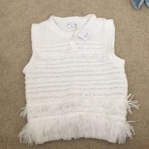 NWT Club Monaco sweater tank!